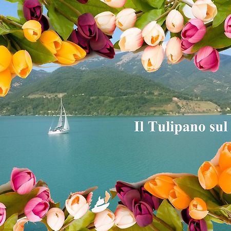 B&B Il Tulipano Sul Lago Colle di Tora Kültér fotó